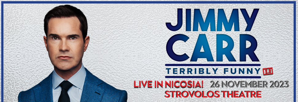JIMMY CARR - TERRIBLY FUNNY 2.0 - EXTRA SHOW ADDED