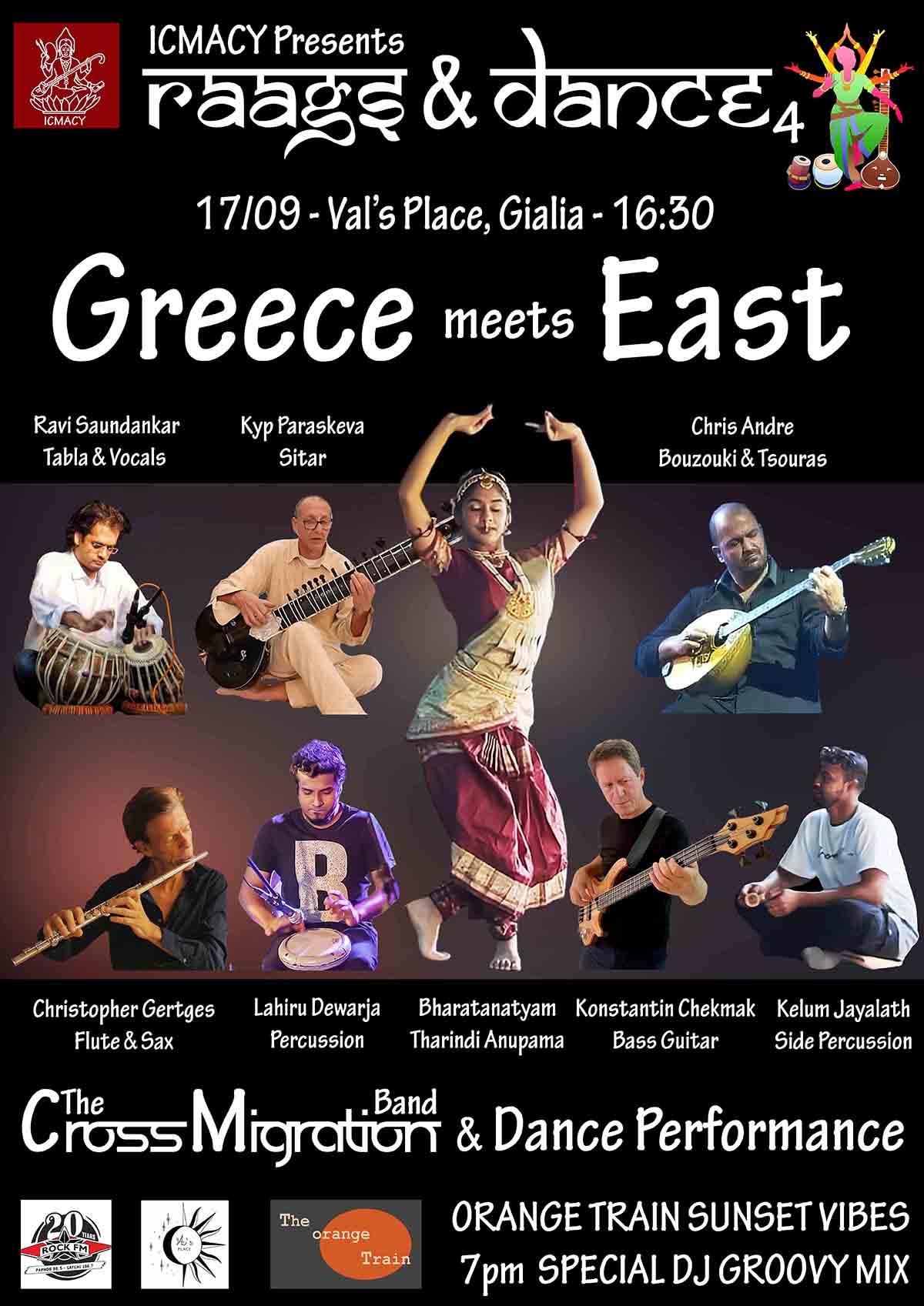 RAAGS & DANCE4 – Greece meets East