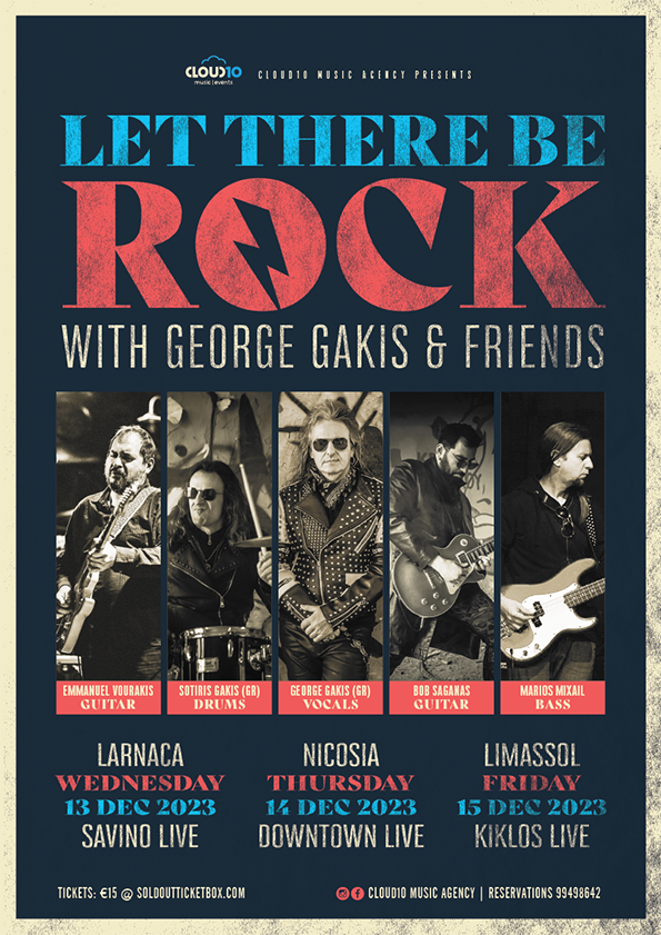 LET THERE BE ROCK - GEORGE GAKIS & FRIENDS 